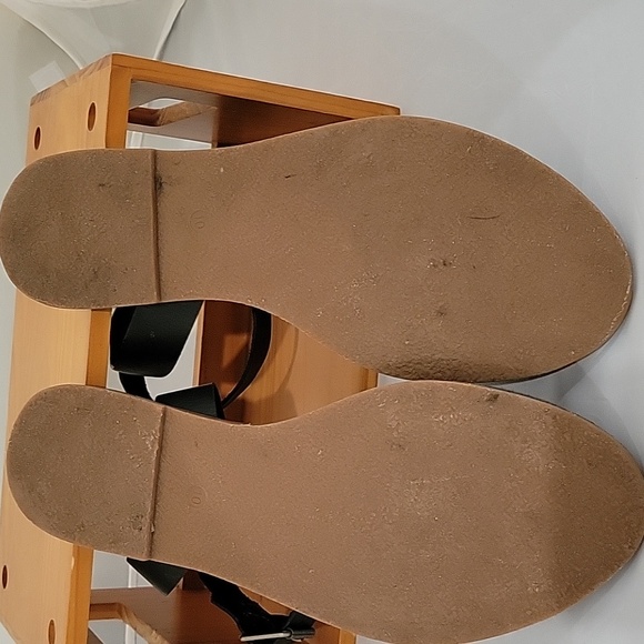 *LOWEST PRICE* Madewell Black Ankle Strap Sandals - Picture 5 of 7